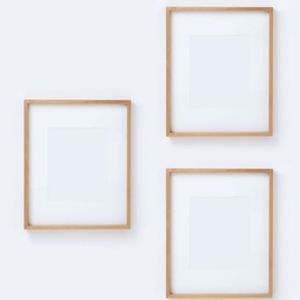 west elm Thin Wood Gallery Frames